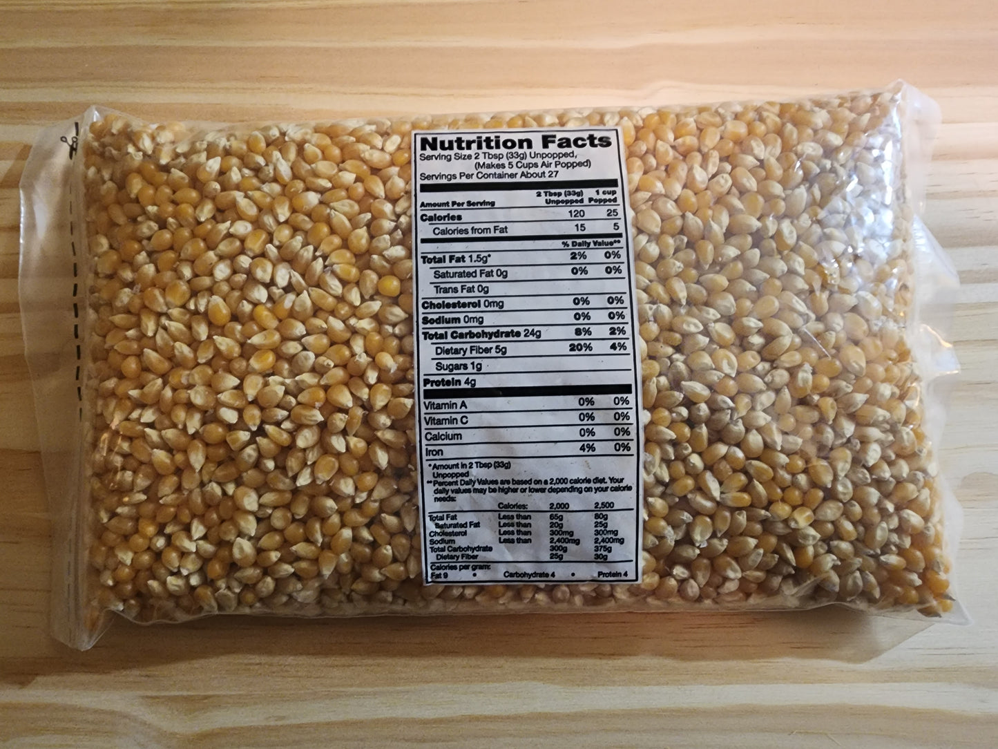 Heuermanns 4 Pounds of Hulless Gourmet Quality Popcorn